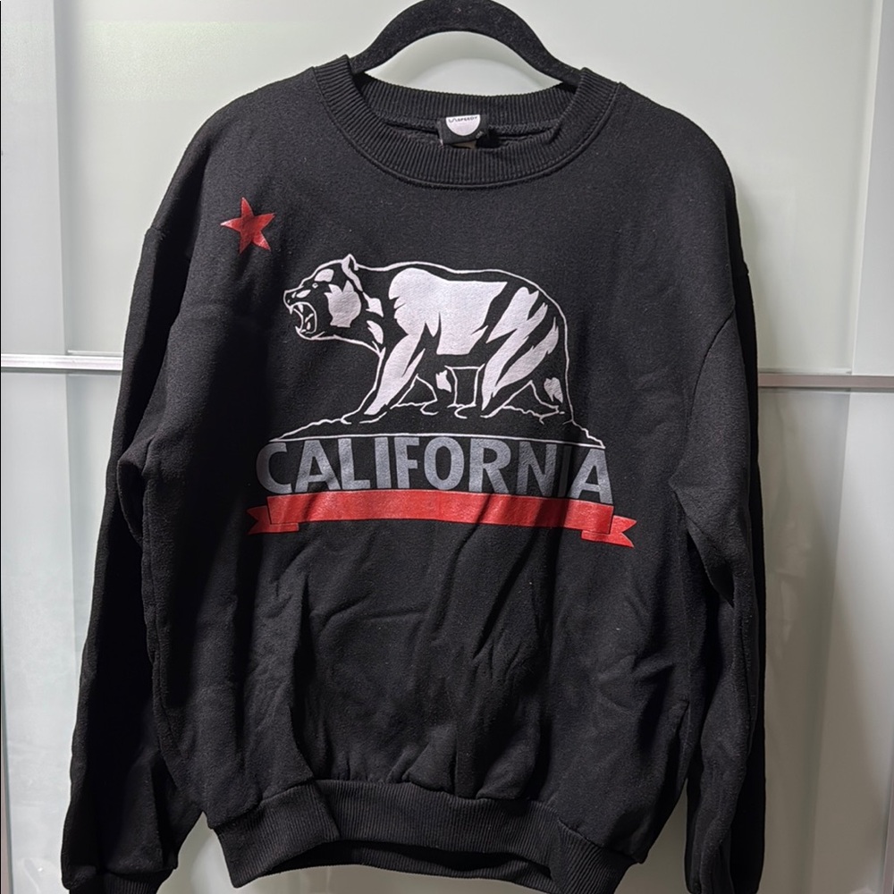 California Bear Black Sweater